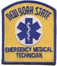 NEW YORK STATE EMERGENCY MEDICAL TECHNICIAN Patch